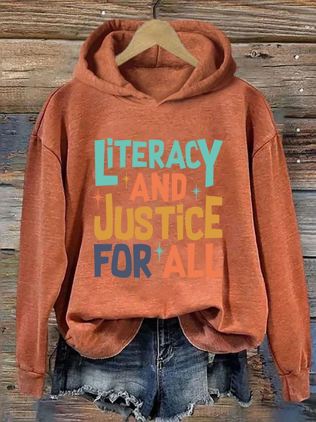 Literacy Justice for All Hoodie