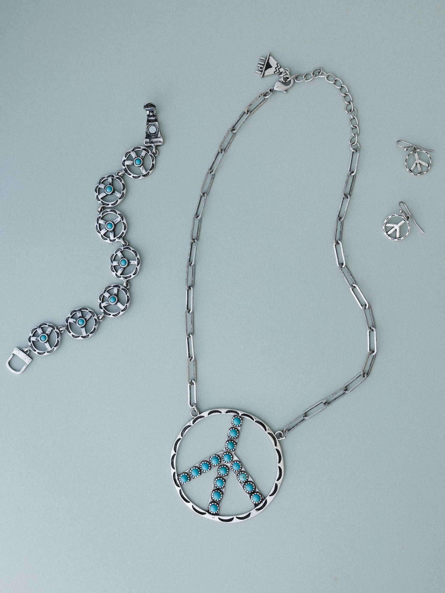 Show Peace 3 Piece Jewelry Bundle - Turquoise