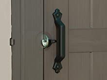 lockable door for security