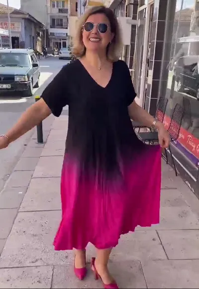 Casual Dresses For Women Over 60 - OlderIn Seniors & Elderly Fashion