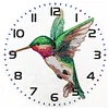 Bird Clock Mosaic Part Special Shape Diamond DIY Painting Kit Gifts
