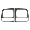 1 Pair Headlight Frame 5EM72SW1 Headlamp Bezel Cover for Jeep Cherokee 1998-2002
