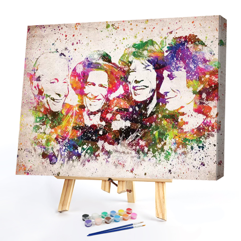 

50*40CM - Paint By Numbers - The Rolling Stones, 501 Original