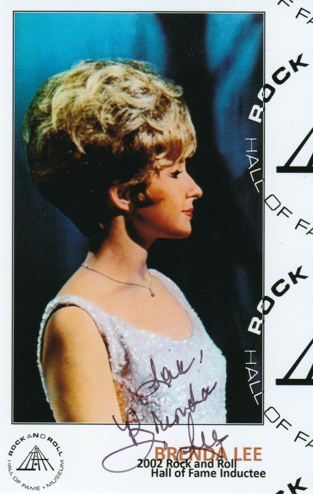 Brenda Lee REAL hand SIGNED 4x6 Photo Poster painting #1 COA Autographed