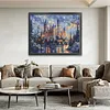 Hogwarts Castle Full Stamped Cross Stitch Kit 14CT 2-Strand Egyptian Cotton 100x80cm tapestrymarket