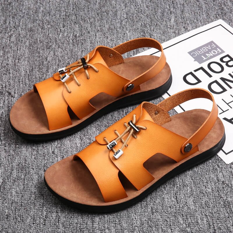 Men's Dualpurpose Sandals Open Toe SlipOn Sandals