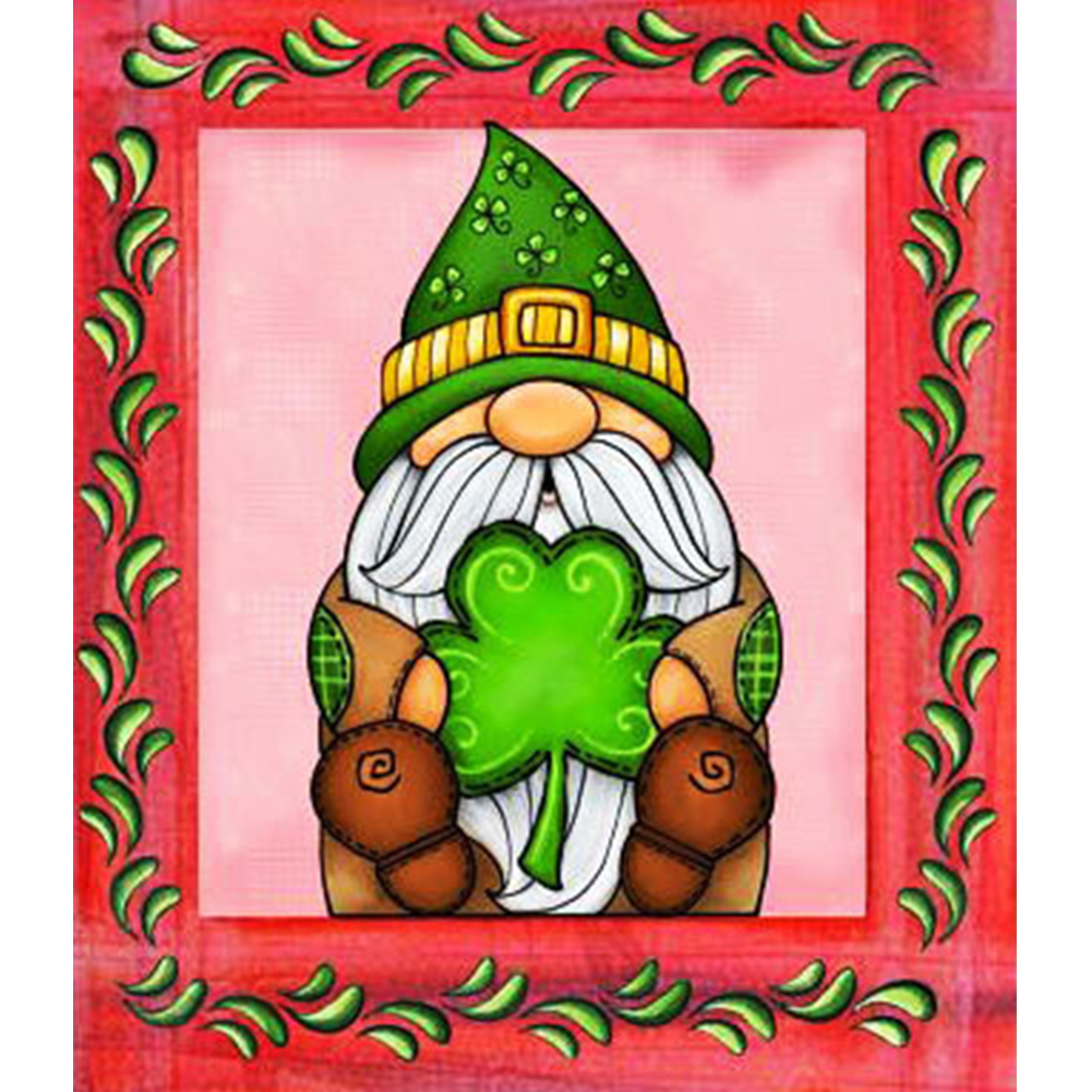 

(Multi-Size) Gnome - Round/Square Drill Diamond Painting, Round diamond 30*30cm, 501 Original