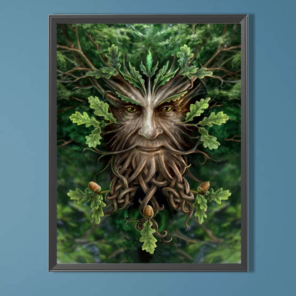 Partial AB Diamond Painting - Full Round Drill - Tree(Canvas|45*60cm)