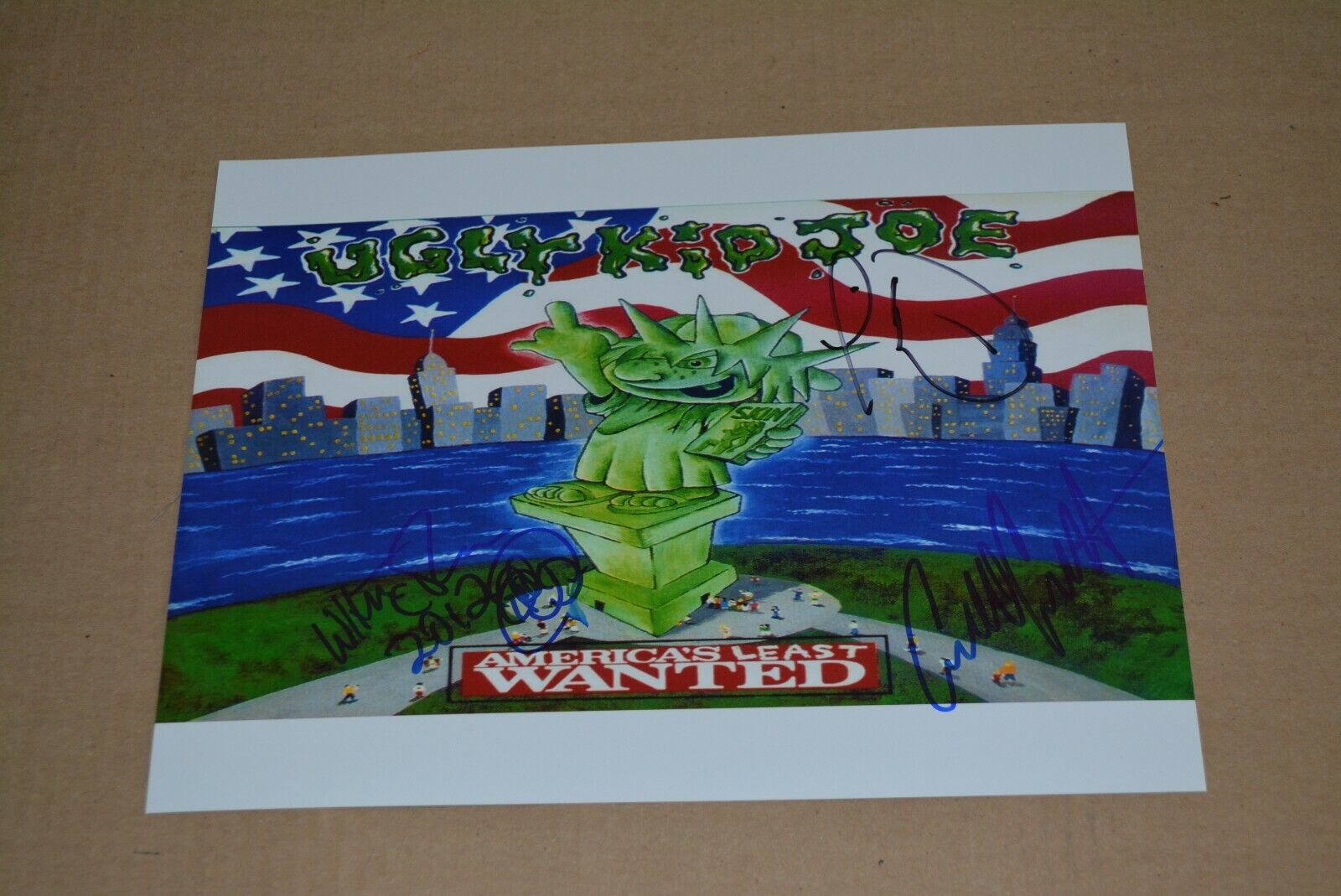 UGLY KID JOE signed autograph In Person 8x11 (20x28 cm) CRANE , CROCKETT ...