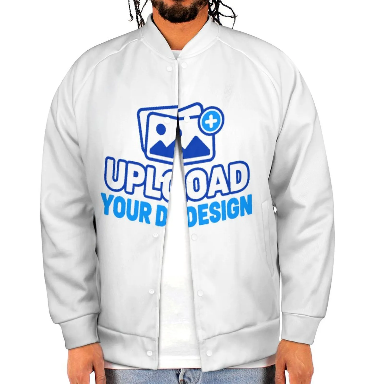 Baseball Jersey - Men's custom product view 9