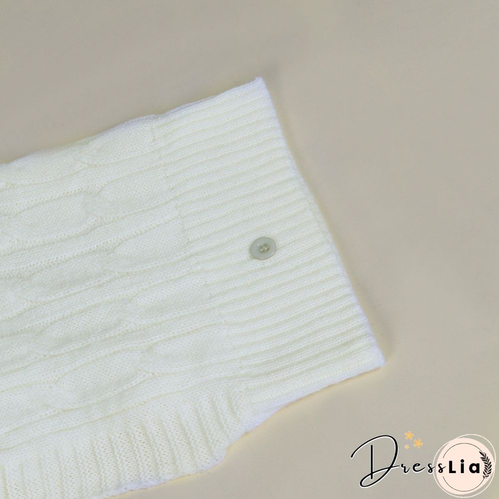 Solid Color Turtleneck Bat Sleeve Sweater Crop Top