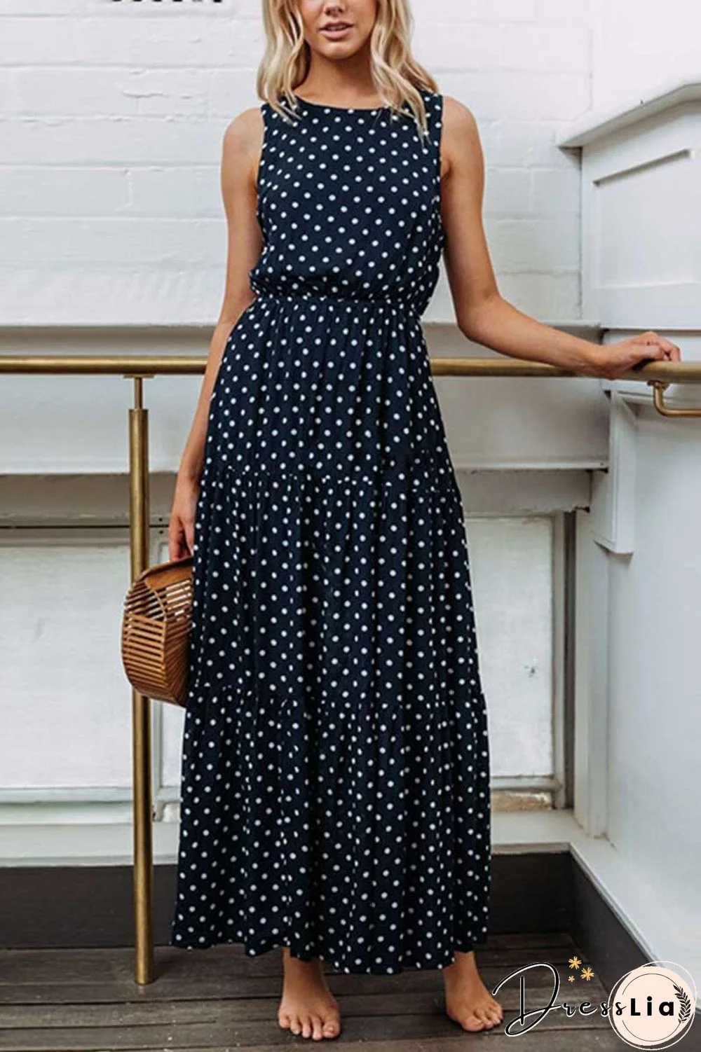 Polka Dot Sexy Dress(3 Colors)