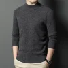 No-iron half-high collar fashionable all-match sweater