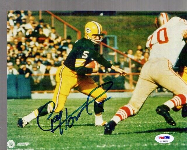 Paul Hornung Signed Autographed Green Bay Packers 8x10 inch Photo Poster painting PSA/DNA COA