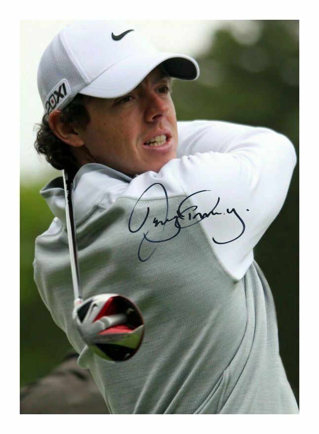 RORY MCILROY AUTOGRAPH SIGNED PP Photo Poster painting POSTER