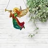 Diamond Painting 2D Flat Angel Pendant Window Hanging Art for Home Decor