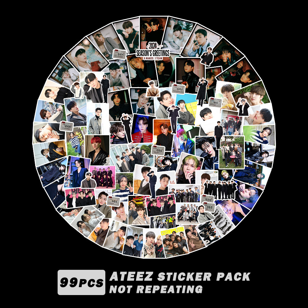 Ateez 2024 seasons greetings Photocard set Yes24 | eBay