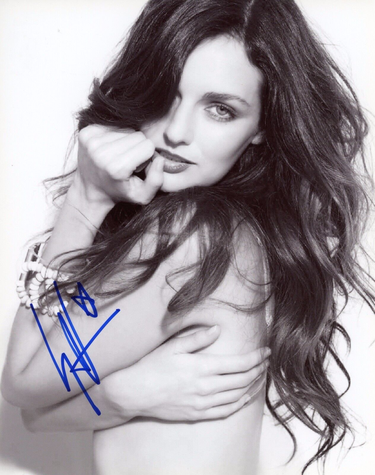 ~~ LYDIA HEARST Authentic Hand-Signed SEXY MODEL