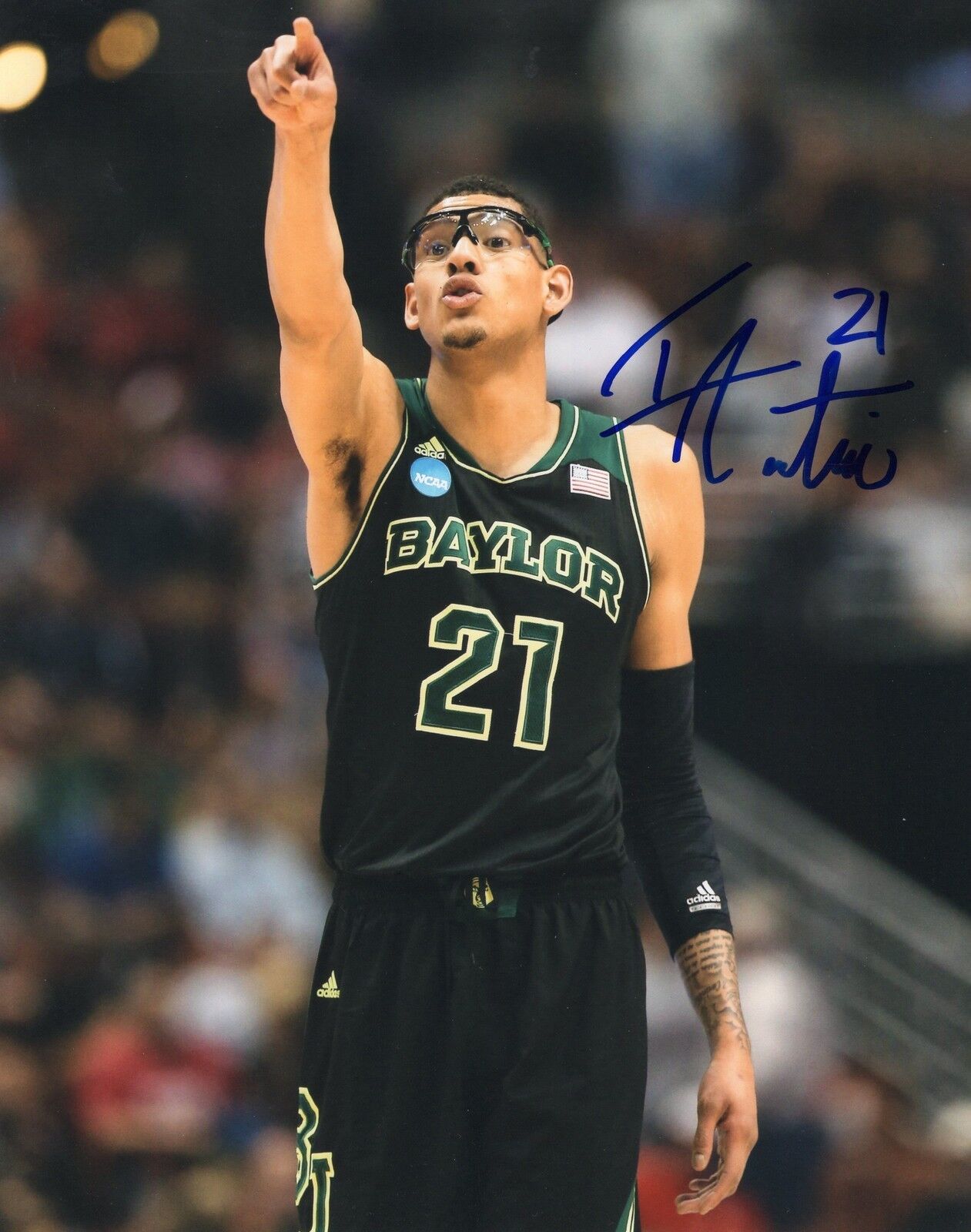 Isaiah Austin signed 8x10 Photo Poster painting w/COA Baylor Bears Basketball