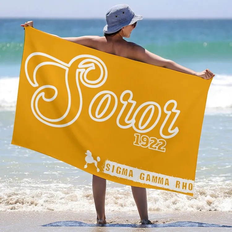 Soror Large Size Beach Towel Bath Towel