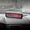 3 In 1 Mini Electronic Car Clock Car Inside Outside Thermometer Voltage Monitor