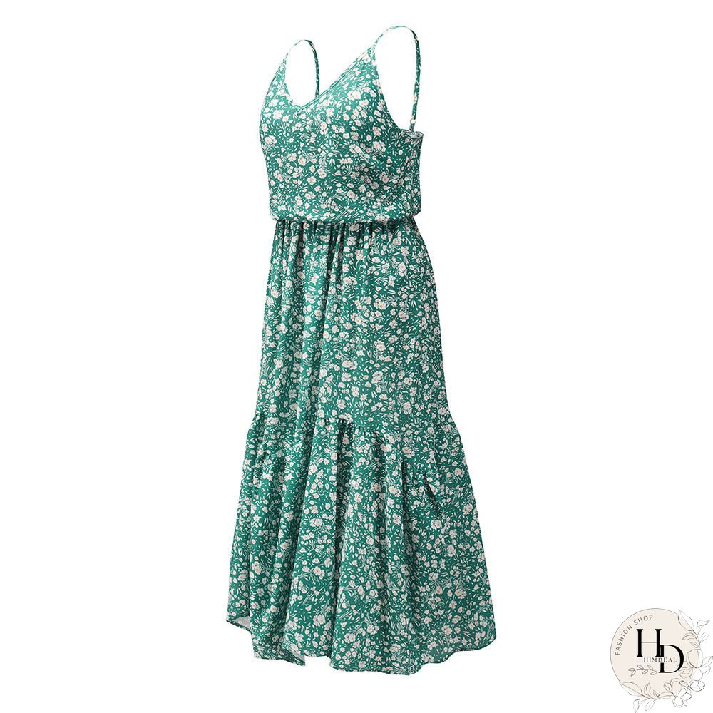 Spaghetti Strap Mini Swing Dress