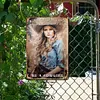 Cowboy Girl - Metal Tin Signs(8*12Inch/12*16Inch)