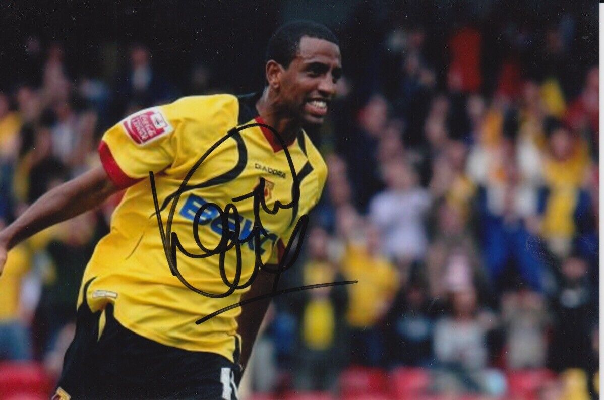 LEE WILLIAMSON HAND SIGNED WATFORD 6X4 Photo Poster painting.