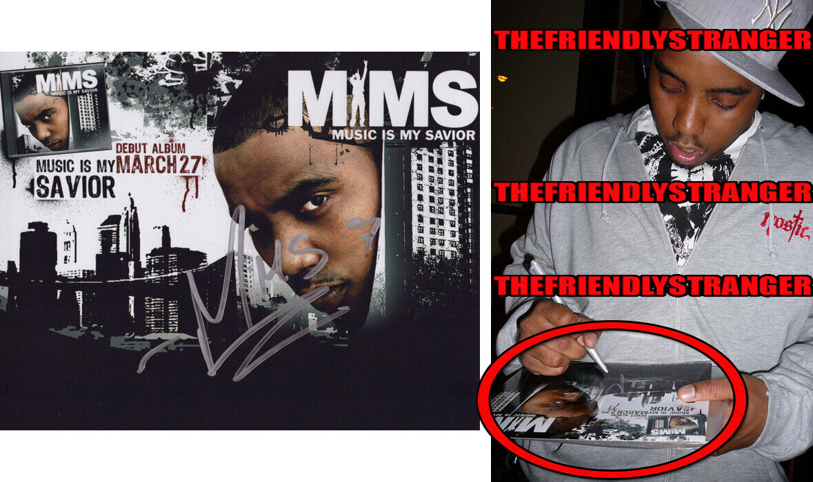 Rapper MIMS signed Autographed 8X10 Photo Poster painting a EXACT PROOF This Is Why I'm Hot COA