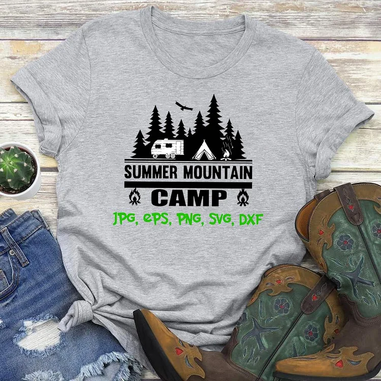 Summer Mountain Camp  T-Shirt-04131
