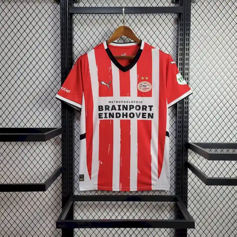 24/25 PSV Eindhoven Soccer Jersey Home