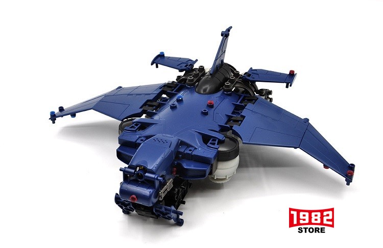 RIHIO MM004 Blue SKY LIMULUS GROUD HORSEFOOT Plane Assembly Toy Action Figure Collectible Buildable Premium Poseable Robot Figurine DIY Mechanical Deformable Model Movie Inspired Gift for Kids Adults Hobbyists