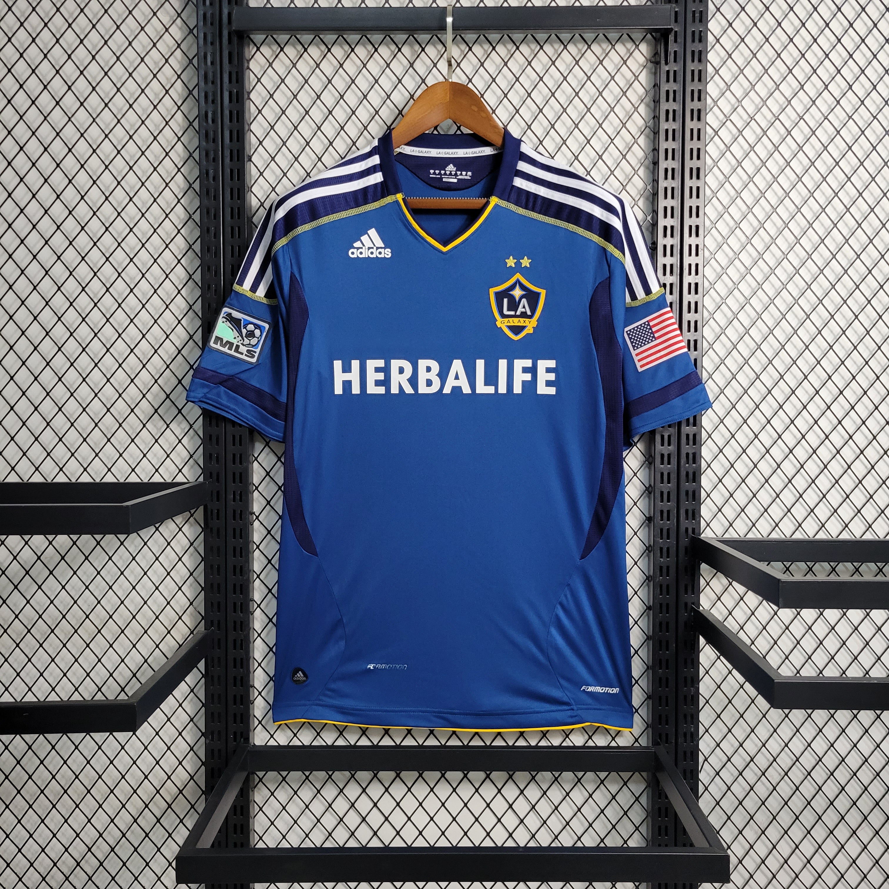 Los Angeles Galaxy maillot retro 2011 2012 Maillot De Fou, site maillot de foot pas cher