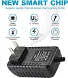 AMK Smart RC Car Battery Charger for 4.8V 7.2V 8.4V 9.6V Battery, RC Car Charger for T-raxxas Battery 2.4V-12V NiMH/NiCD Battery Pack