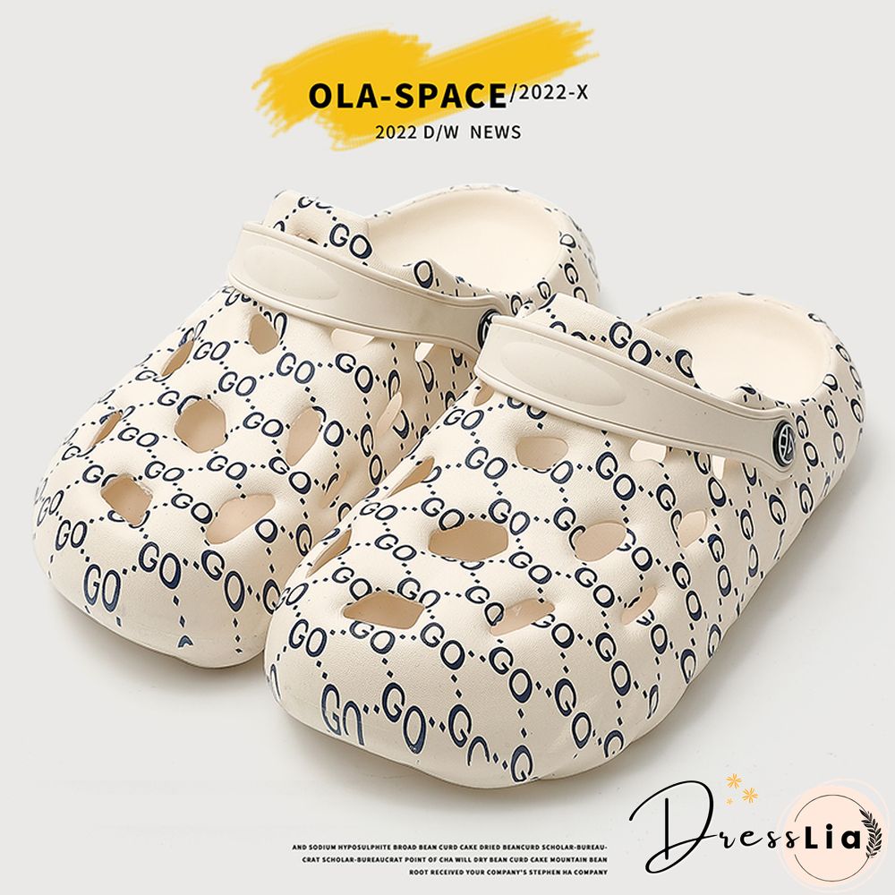 Platform Sandals Summer Women Slippers 6cm Wedges Sandals Outdoor Clogs Thick Street Beach Slide Flip Flops Garden Shoes