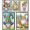 Diamond Painting Gnome Journal Notebook 50 Pages for Adults Kids