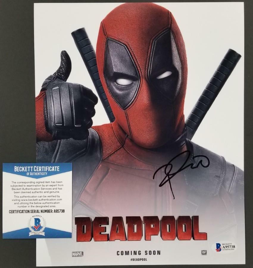 Writer Paul Wernick signed Deadpool 8x10 Photo Poster painting #4 Autograph ~ Beckett BAS COA