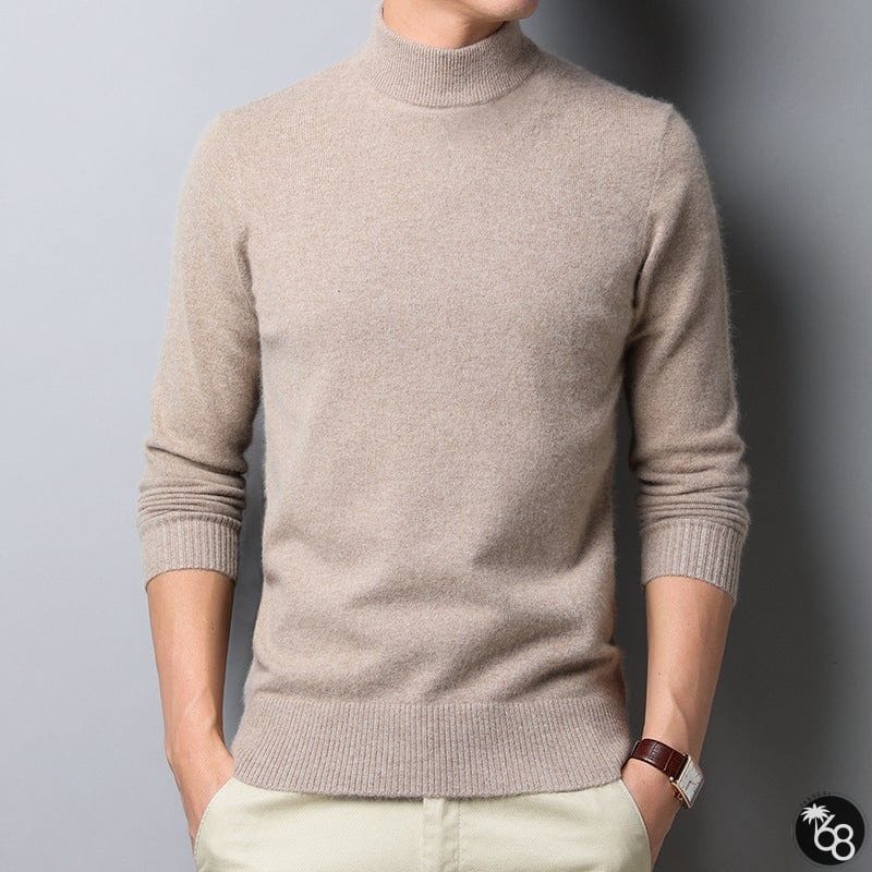 Men's Half High Neck Sweater | 168DEAL
