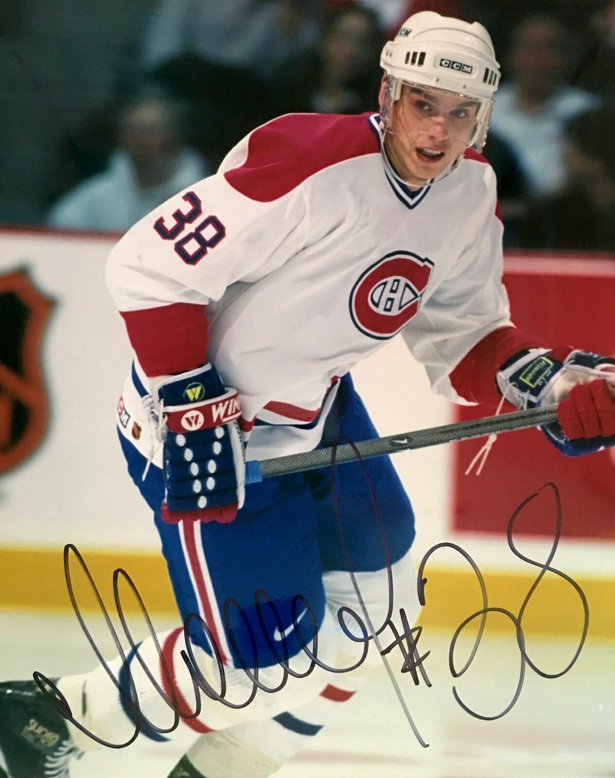 Vladimir Malakhov Signed Montreal Canadiens 8x10 Photo Poster painting  SHIP Autograph Auto