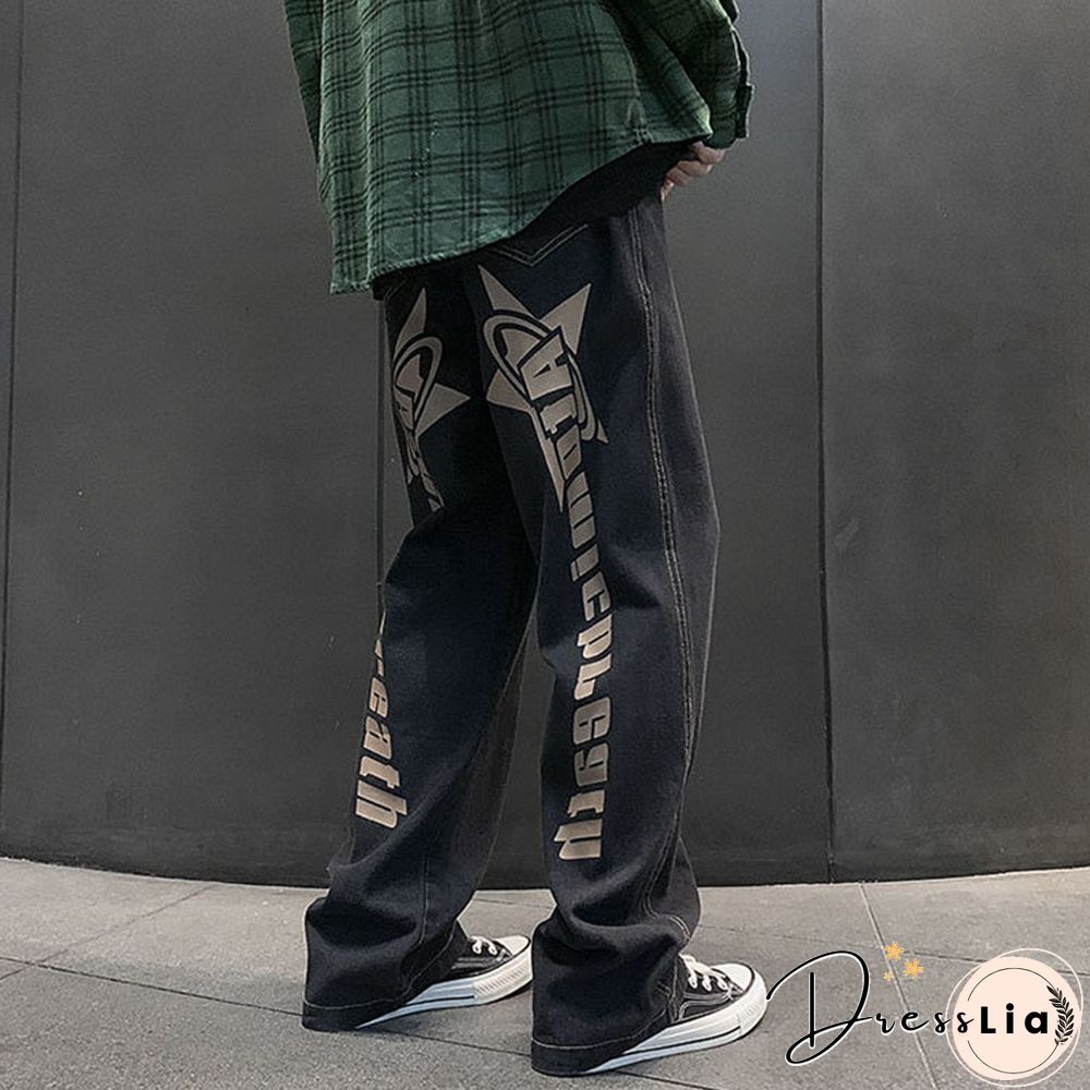 Unisex High Street Baggy Jeans