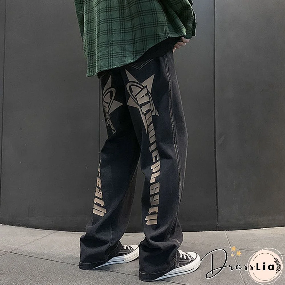 Unisex High Street Baggy Jeans