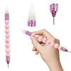 Resin Diamond Painting Point Drill Pen Dual-Ended Diamonds (Pink)