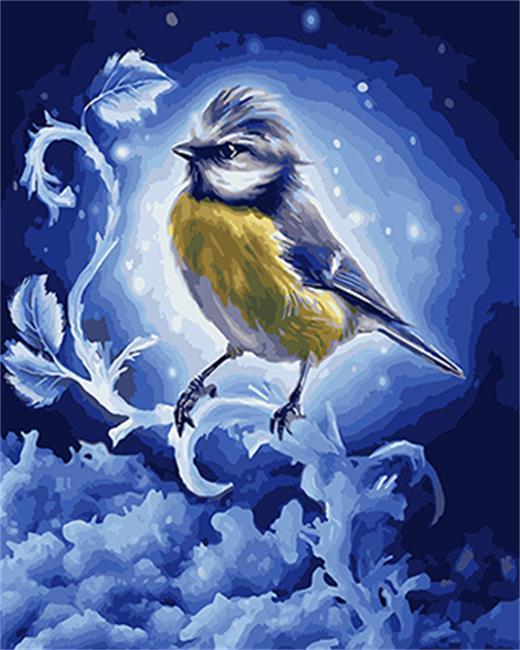 

Freezing Bird – Paint By Numbers - 40*50CM, 501 Original