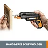 Worx Electric Screwdriver, Rechargeable Cordless Electric Screwdriver Set with 6 Bits, Screw Holder, Charger
