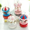 Carousel music box ornaments for children, Christmas gifts for girlfriends and besties on their birthdays