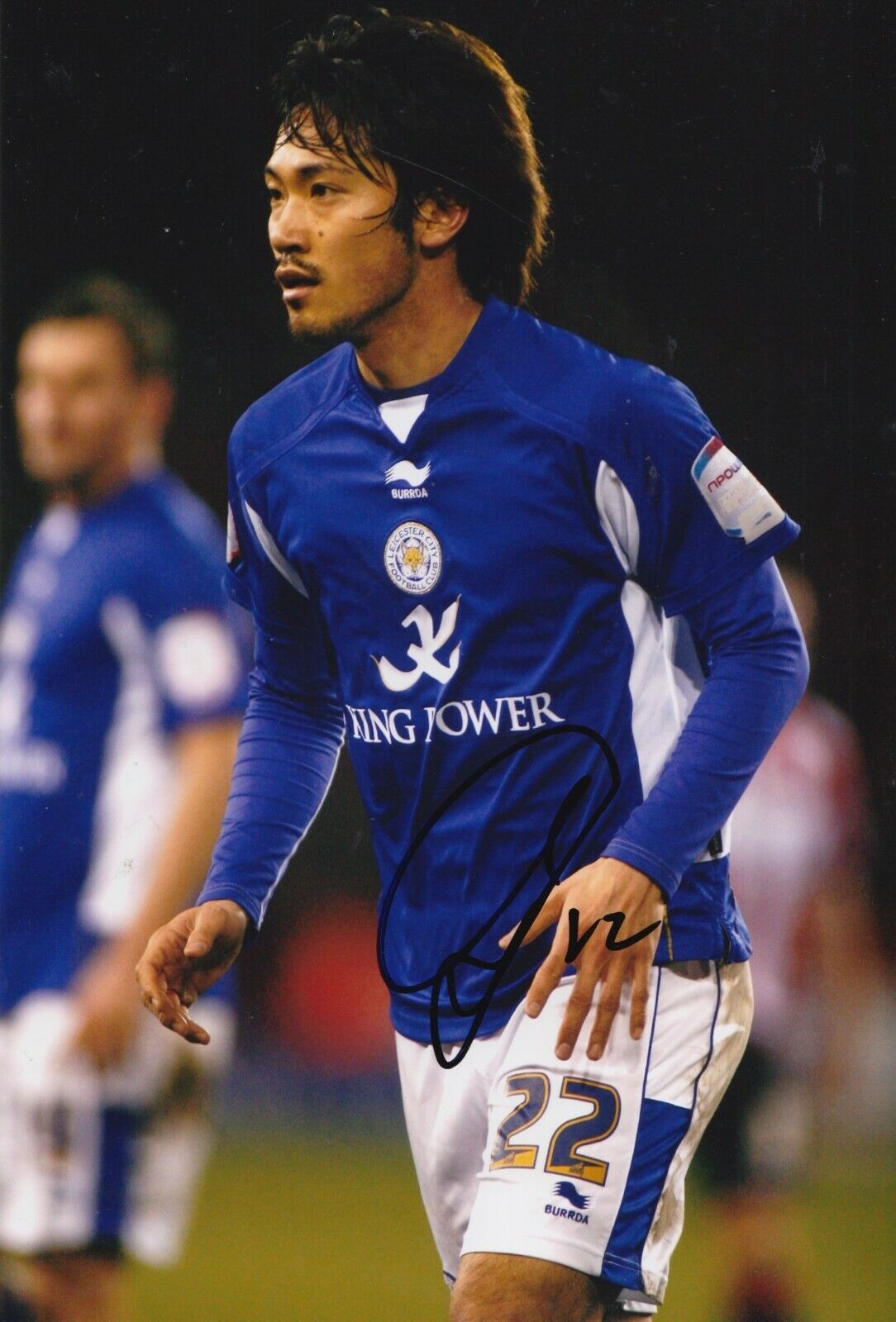 Yuki Abe Hand Signed 12x8 Photo Poster painting - Leicester City Football Autograph 3.