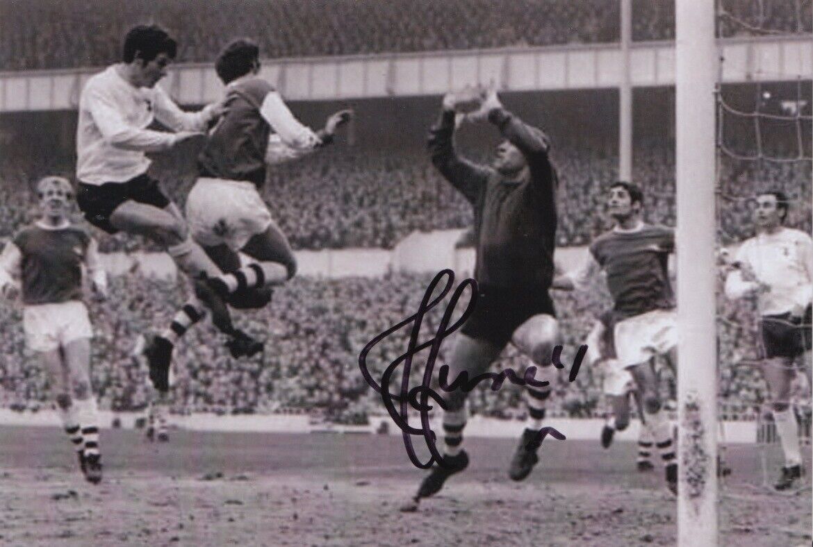 JIM FURNELL HAND SIGNED 6X4 Photo Poster painting ARSENAL FOOTBALL AUTOGRAPH