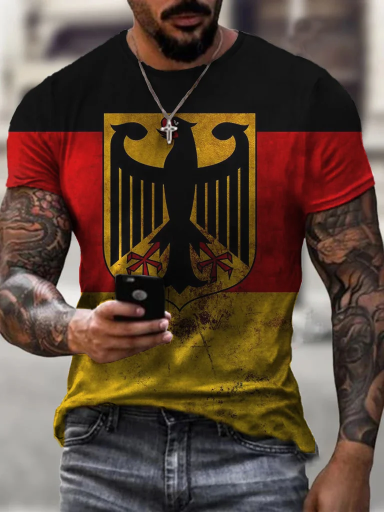 German national football team printed T-shirt / [viawink] /