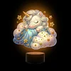 DIY Unicorn Acrylic Double Sided Diamond Painting Night Light
