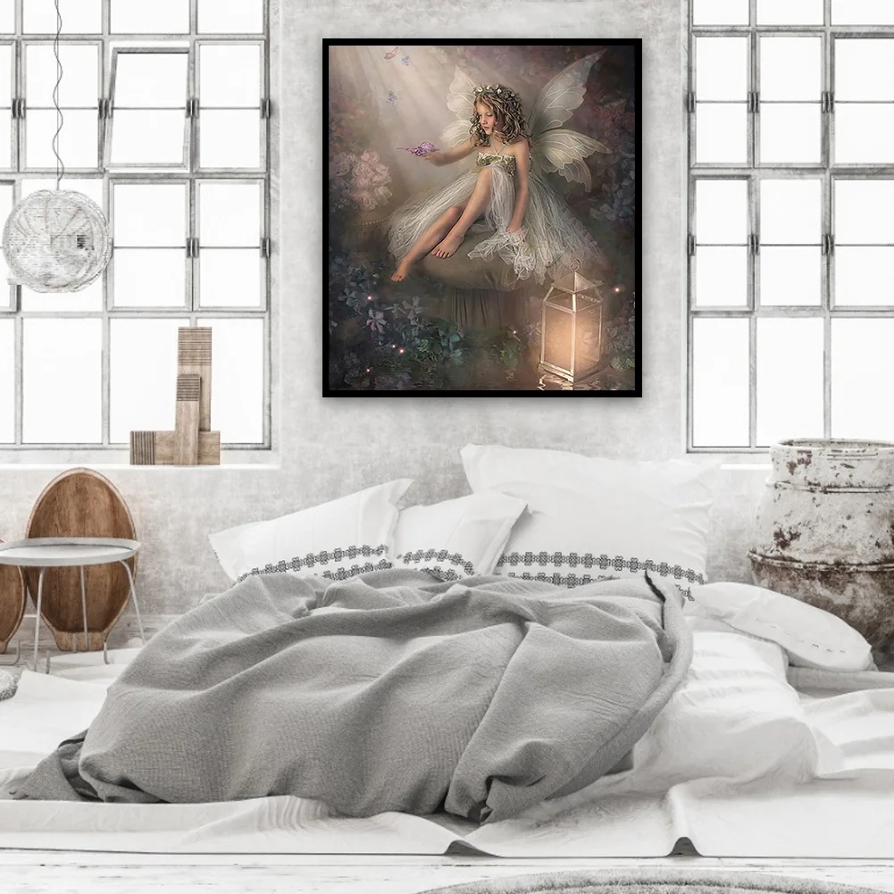 DIY Stamped Cross Stitch 11CT Full Embroidery 40*45cm - Angel